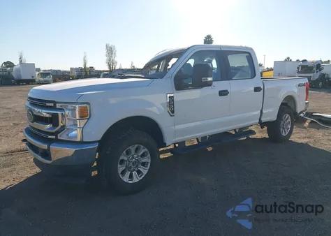 2020 Ford F-250 Xlt из США, поврежденный, VIN 1FT7W2B6XLEC22420